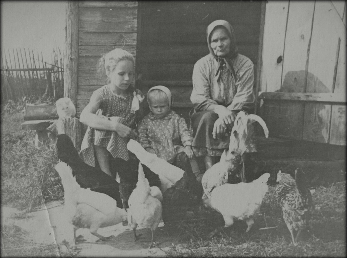 вместе с внучкой олей 63 года