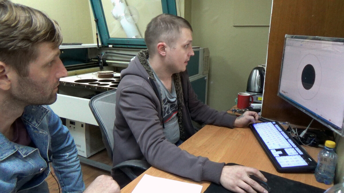 Совмещение резки и гравировки в CorelLaser