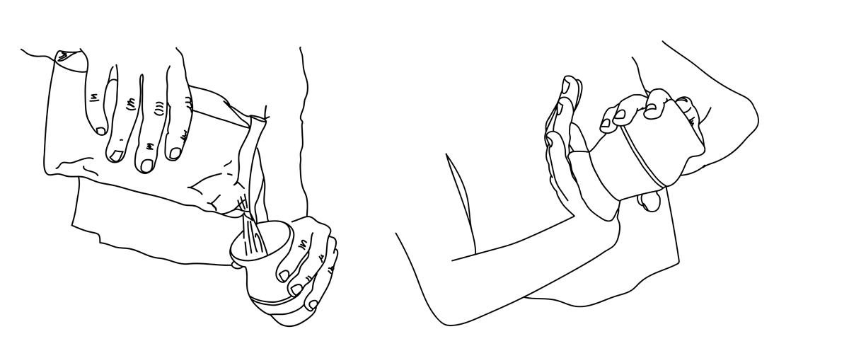 Засыпаем Йерба мате в Калабас чашу