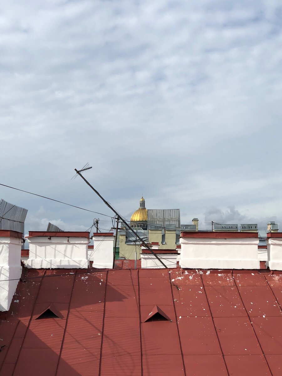 Вид на Исаакиевский собор