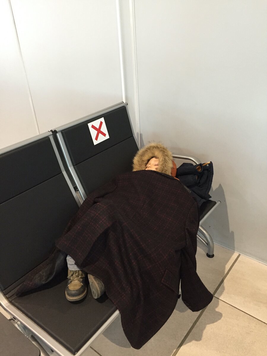 Вот так спит наш Степан