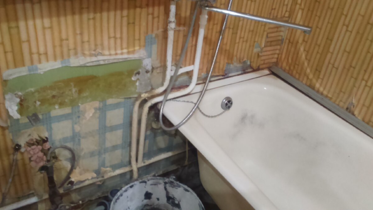 старая ванная комната