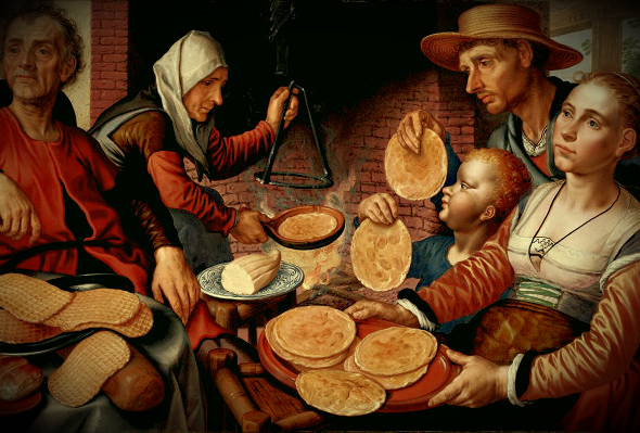 "Блинная",  художник Питер Аэрцен