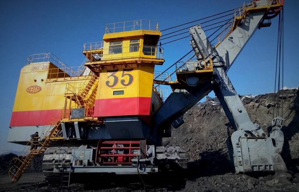 Как в России производят самый большой экскаватор: особенности ...