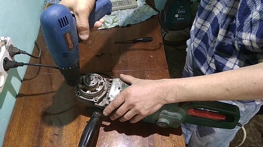 УШМ Makita GA9020 / Как поменять якорь и статор