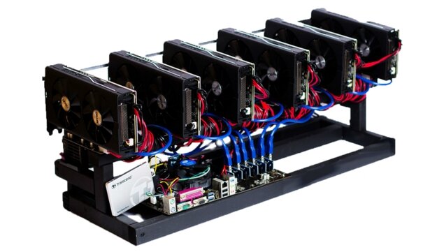 Правильный выбор блока питания очень важен, так как он будет "запитывать" ваши видеокарты, и тут следует позаботится о стабильности его работы, так как цена на блоки питания и видеокарты не сравнима (Фото: https://cryptostate.ru)