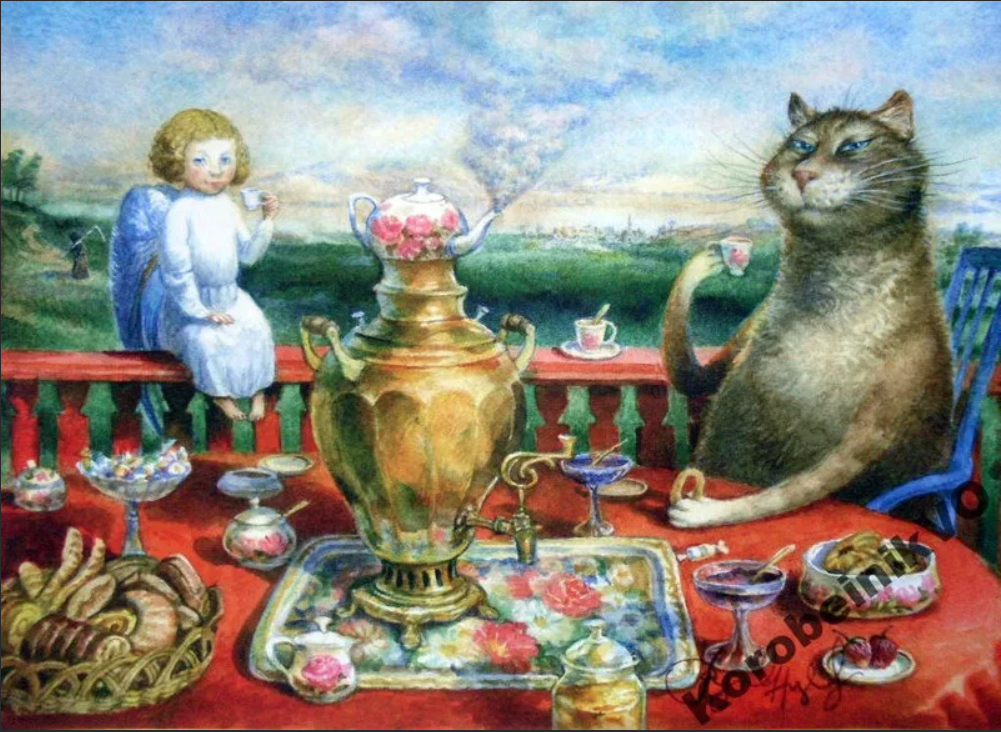 Петербургские коты Владимира Румянцева