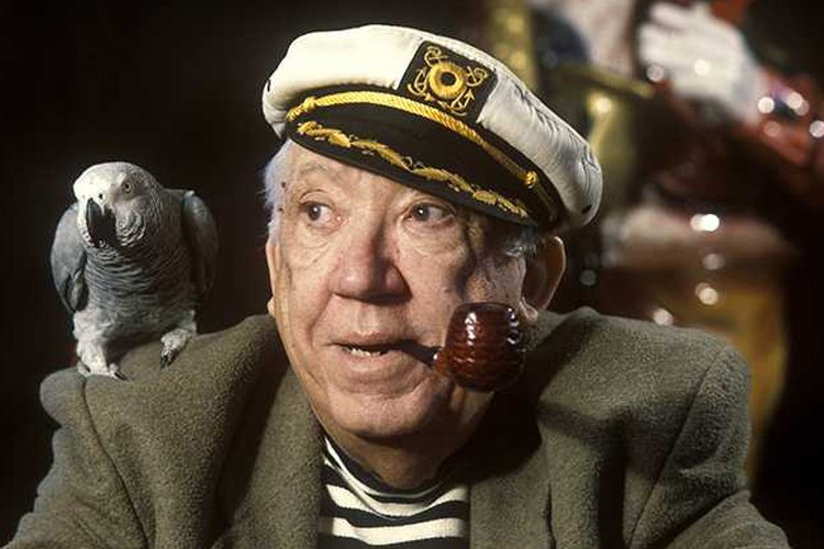 Юрий Никулин в "Клубе "Белый попугай"