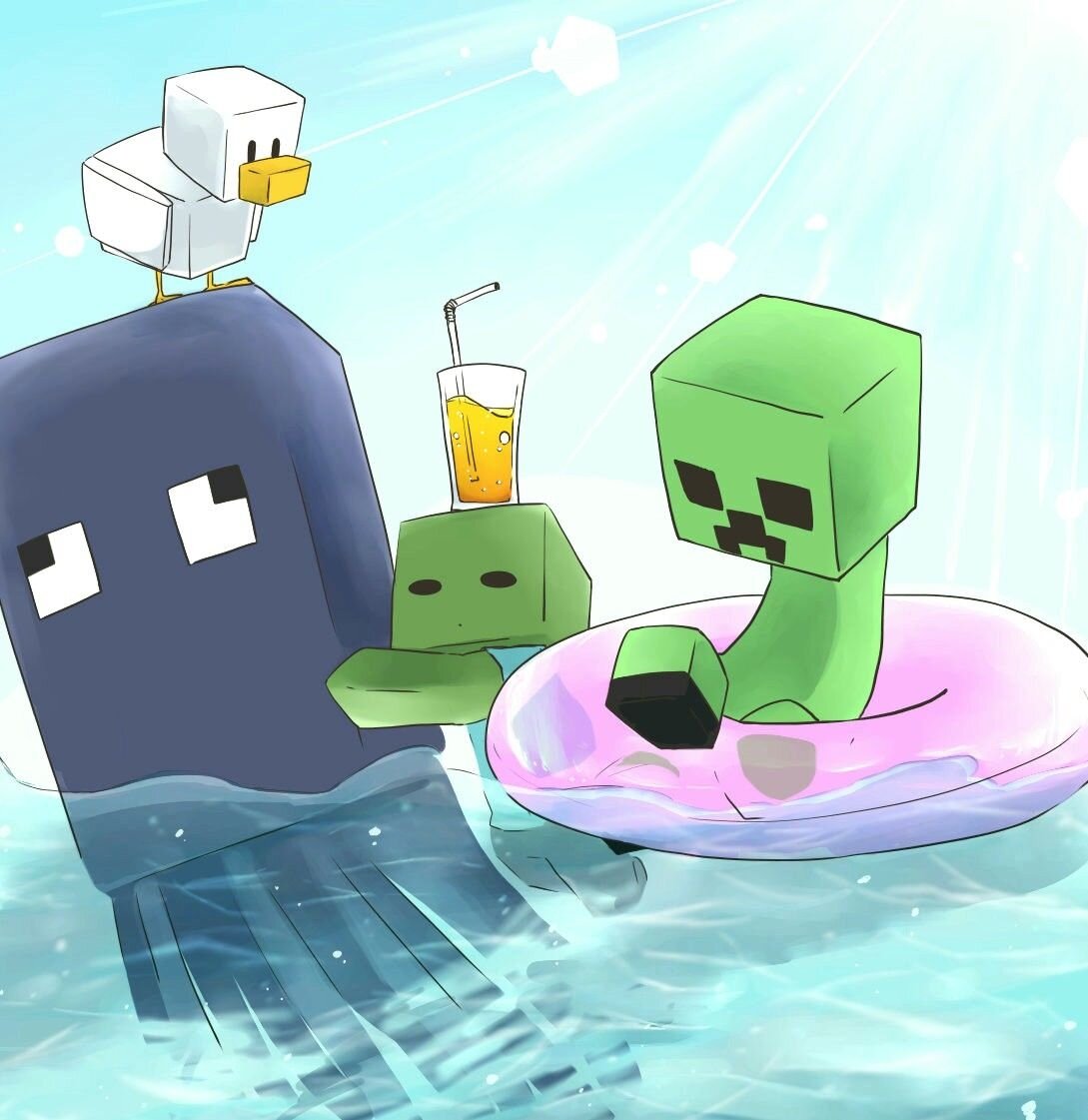 Хе, такого милого  Майнкрафта мы никогда не увидим(