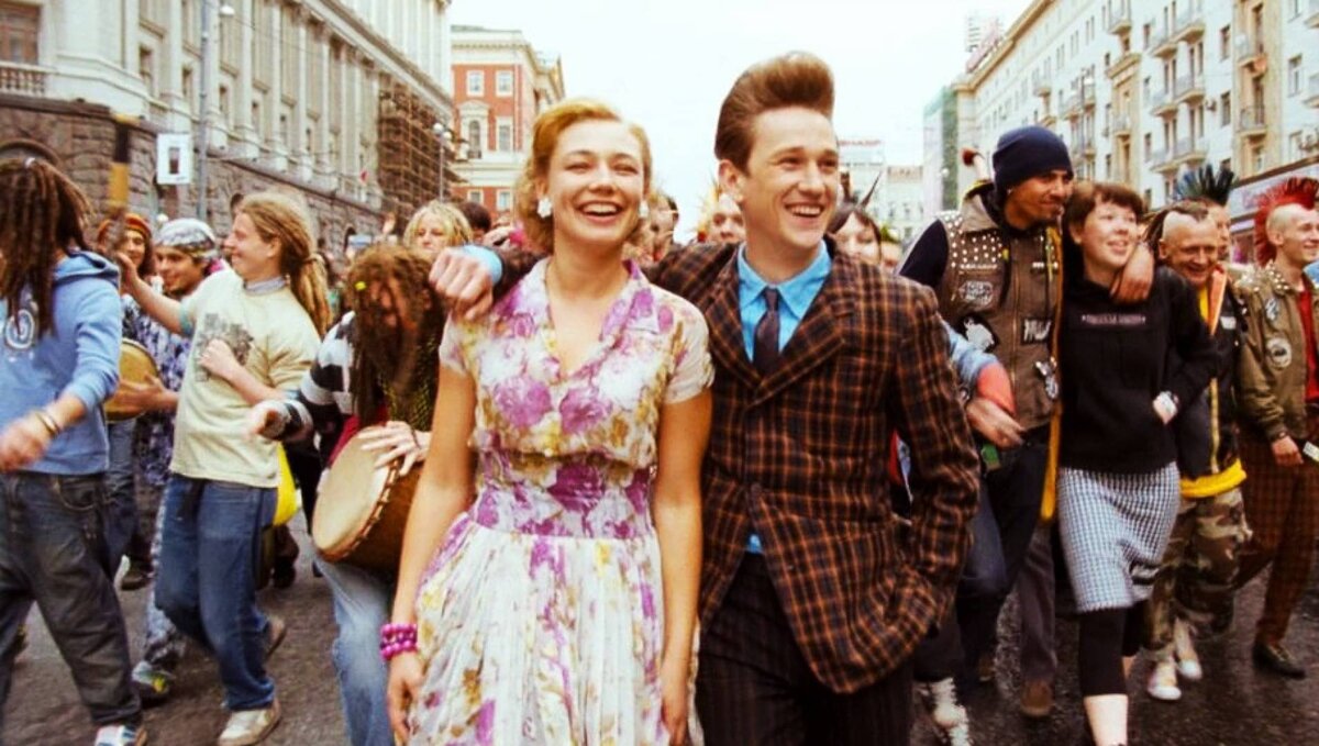 Кадр из фильма "Стиляги". Реж. В.Тодоровский