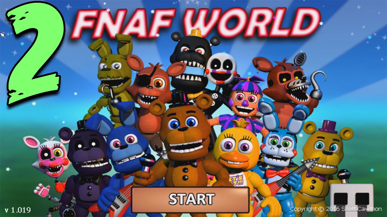 Fnaf World Прохождение - Очень Сложна!!1 #2