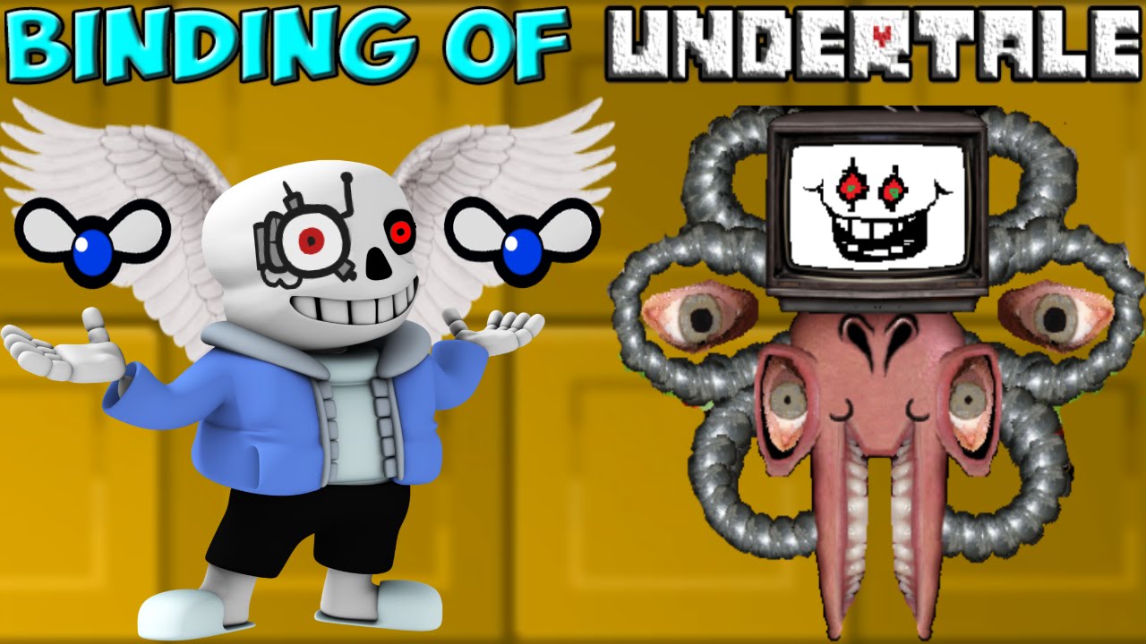 Sans против Omega Flowey - Лазерный мухомёт | The Binding of Undertale #37