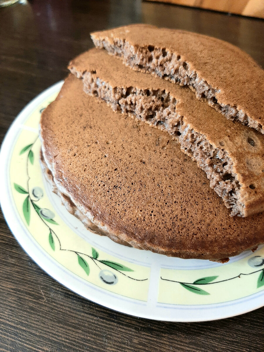 Шоколадные панкейки