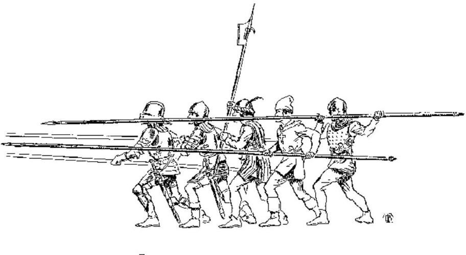 Терция испанская пехота схема