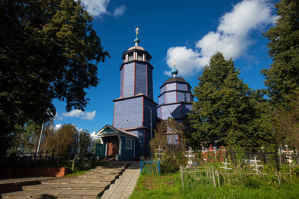 Сретенская церковь в селе Пески. Городской округ Шаховская, Московская область. Фото автора статьи   