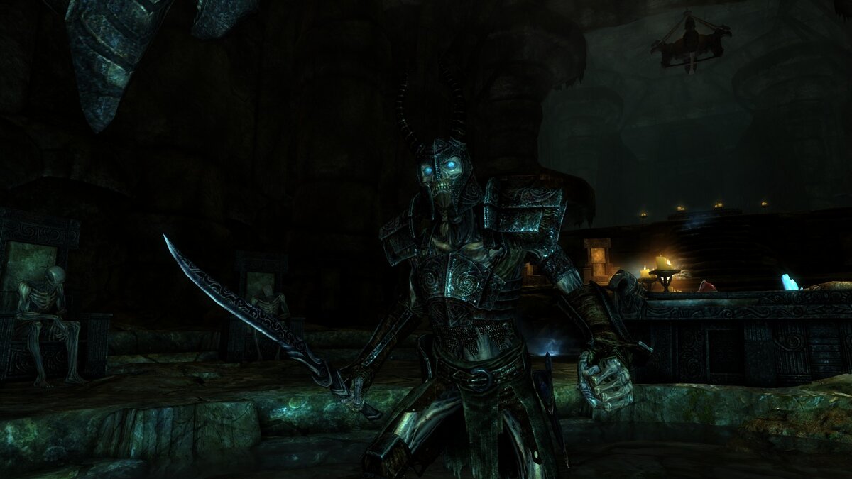 Олаф Одноглазый в образе драугра