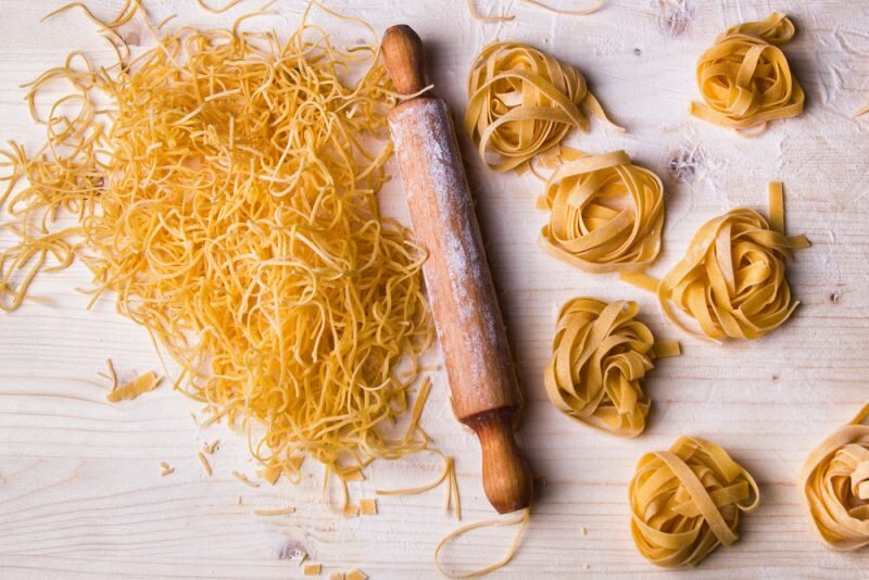 Рецепт лапша домашнего приготовления (pasta fresca), пошагово, с фото – Рецепты ит�альянской кухни