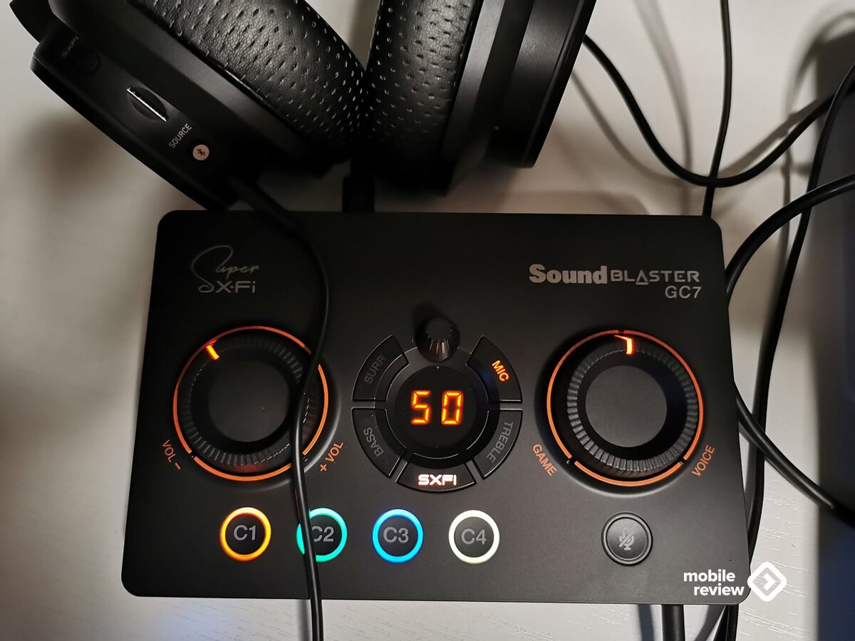 Внешняя звуковая карта creative sound blaster gc7