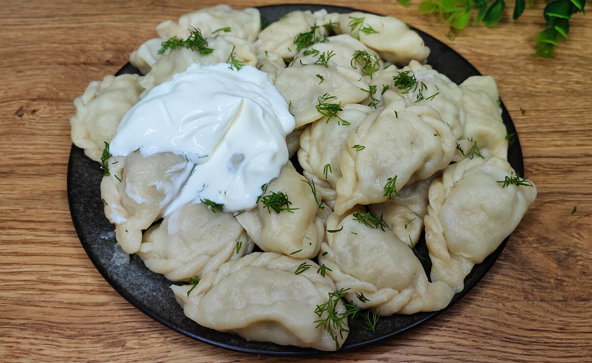 Вареники с мясом