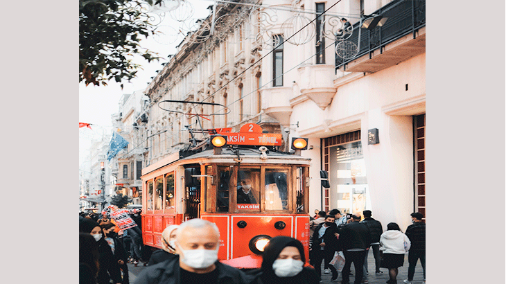 Проспект Истикляль. Фото из стоков Pexels/