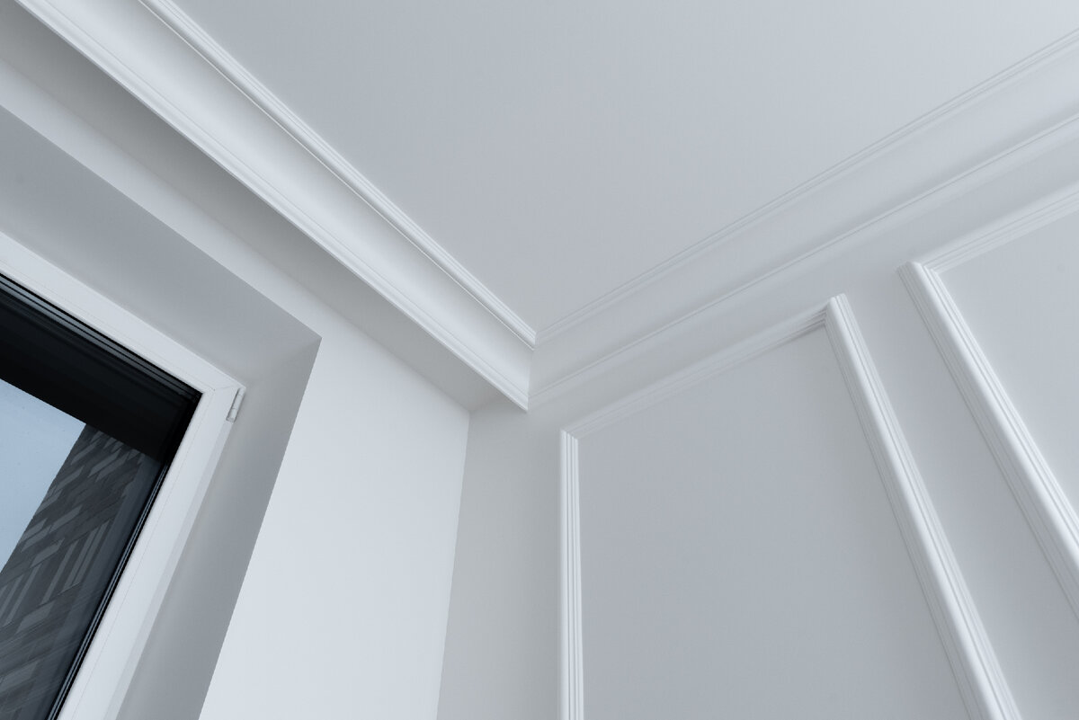  Лепнина на нашем объекте "Маломосковская"