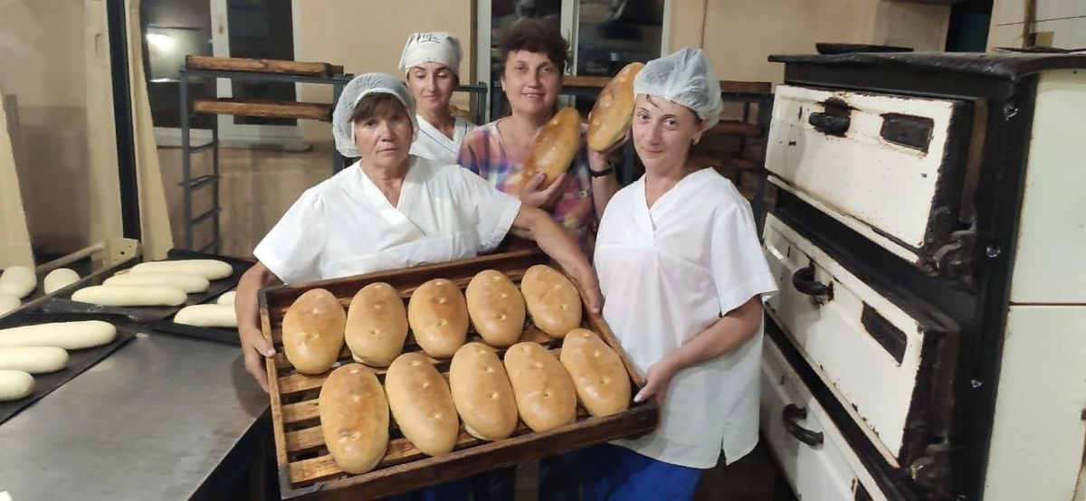 Хлебопекарня в Сартане возобновила работу
