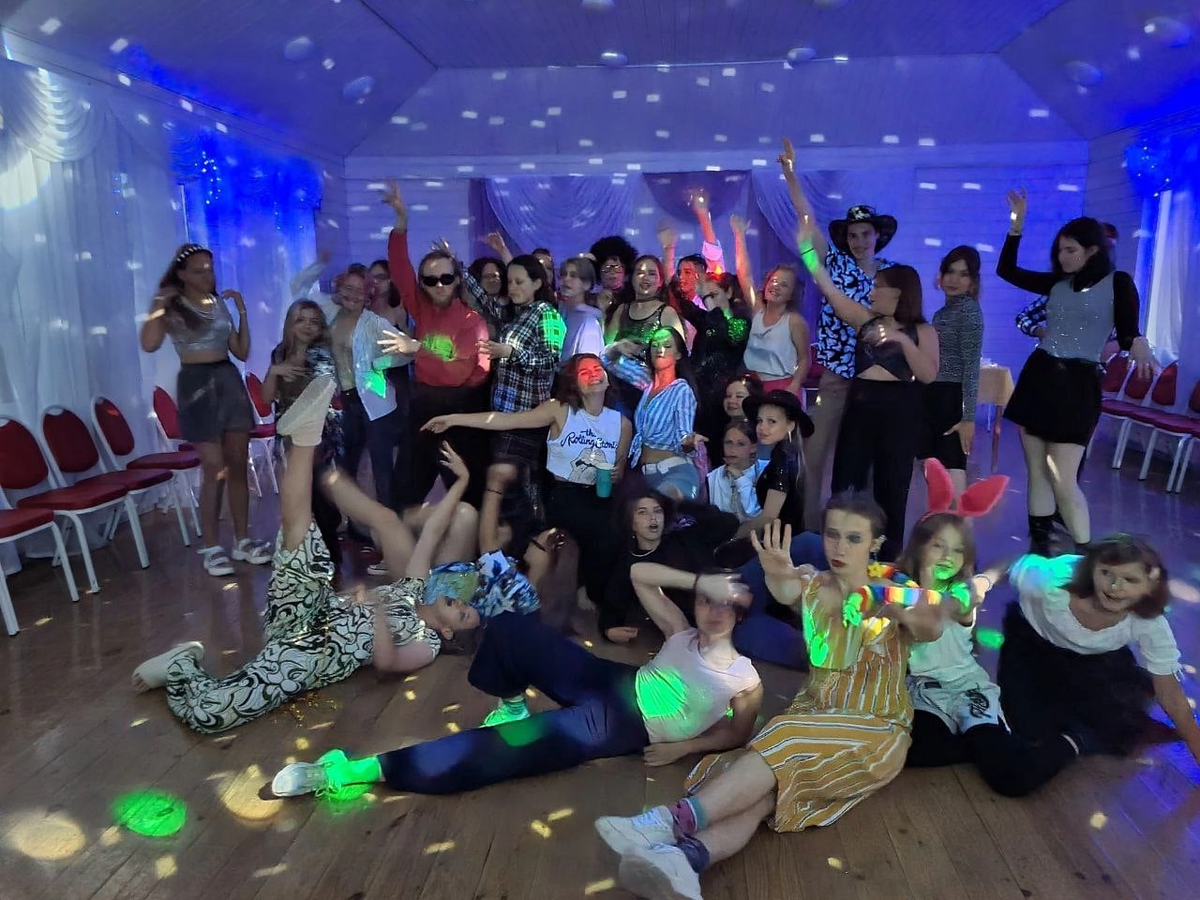 Минутка отдыха между репетициями.