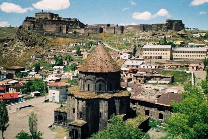 Армянский город Карс, в настоящее время оккупирована Турцией