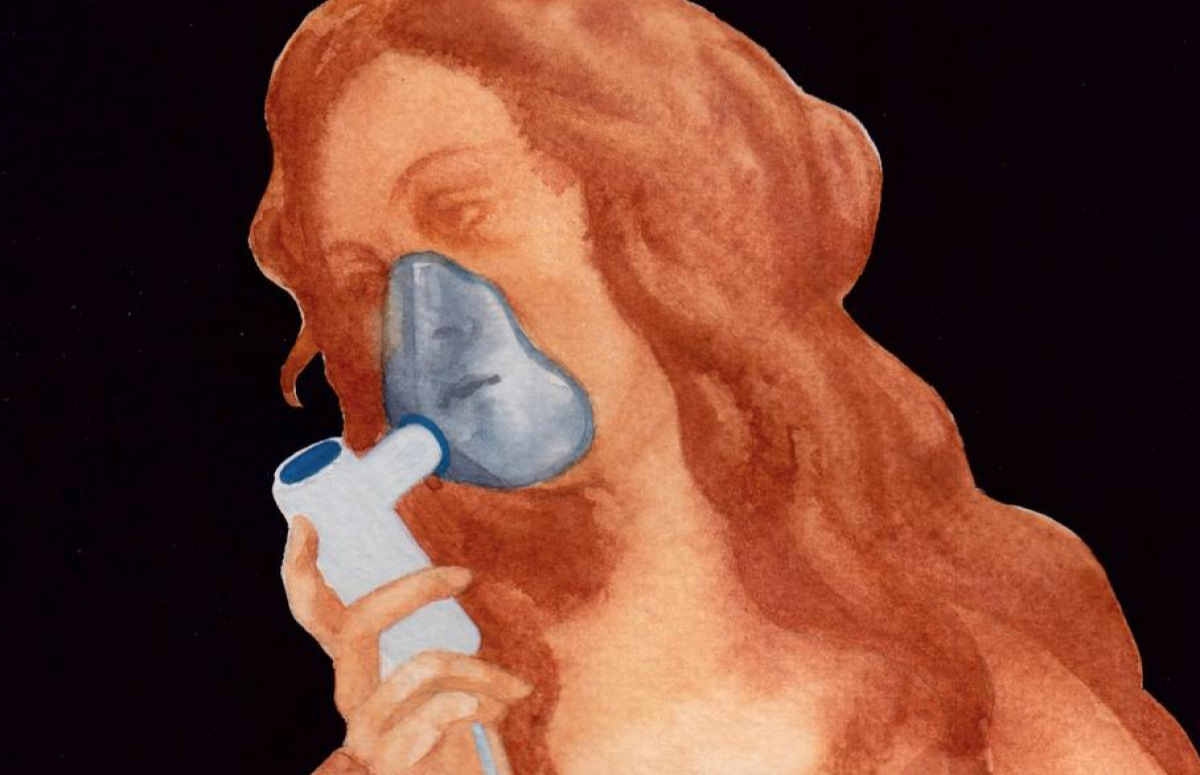 Полина Синяткина, работа из серии «Процедуры Симонетты» © ПОЛИНА СИНЯТКИНА