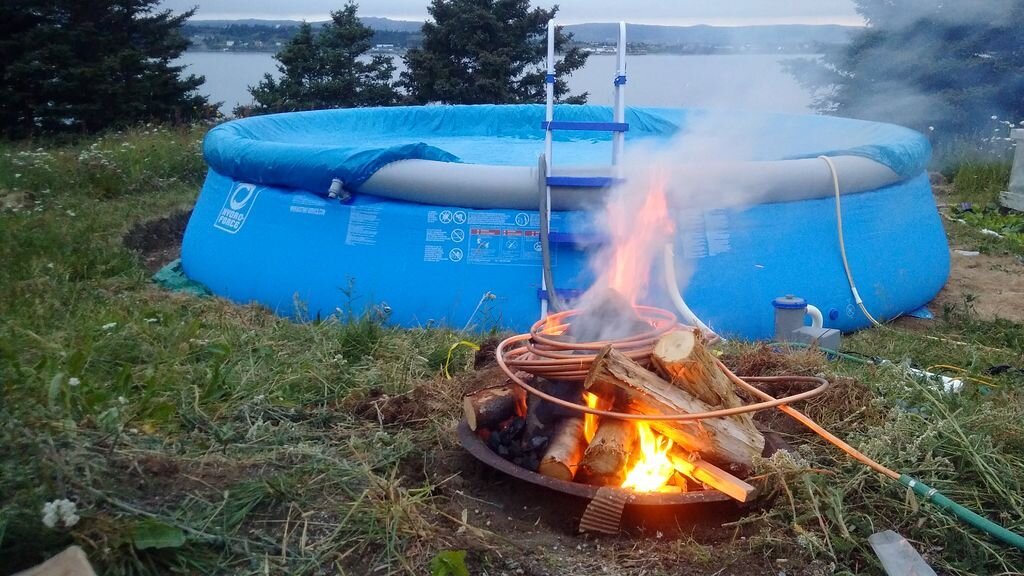 Способы подогрева воды в бассейне