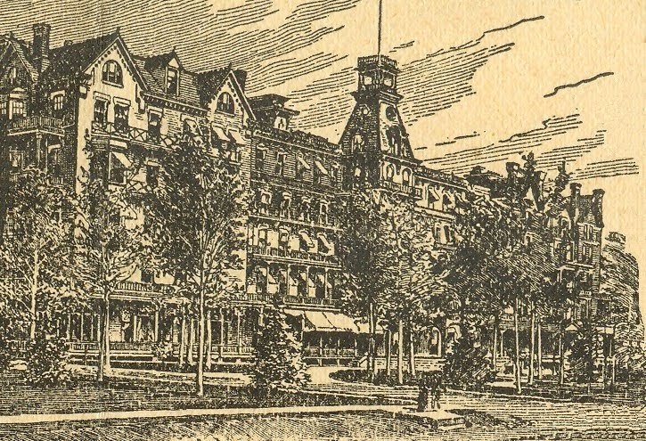 Батл-Крипский санаторий, начало 20 го века. 