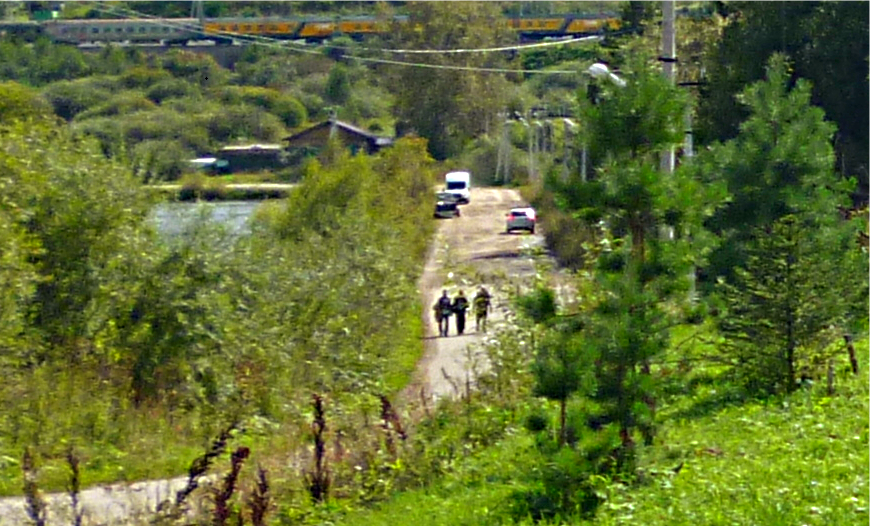 Дорога по дамбе