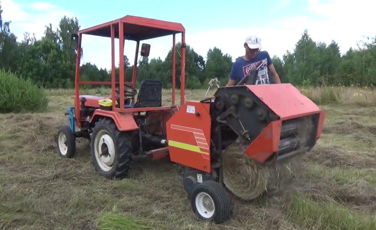 Наше сено рулонами