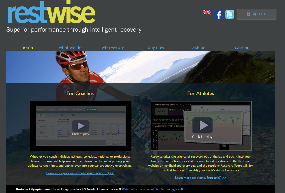 Онлайн-сервис для отслеживания уровня стресса и качества восстановления restwise.com