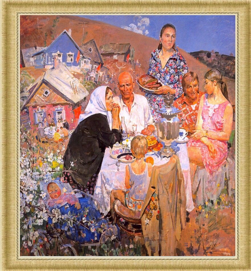 «День победы», 1972, холст, масло