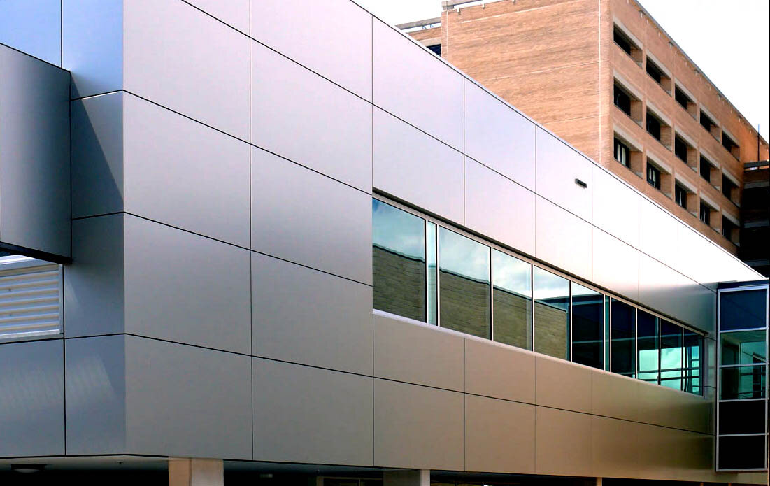 Фасад из композитных панелей