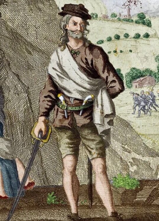 Александр " Соуни " Бин. С рисунка XVII века