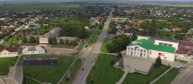 Хутор с высоты птичьего полёта