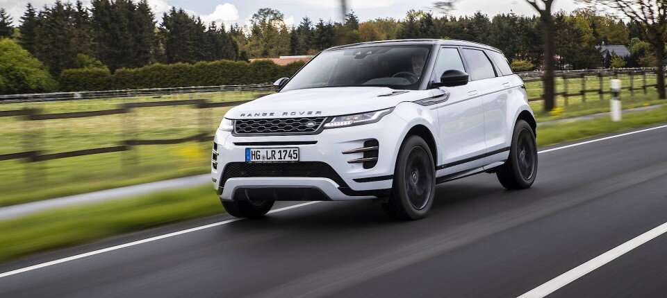 Прозрачное дно - новая фишка у Range Rover Evoque