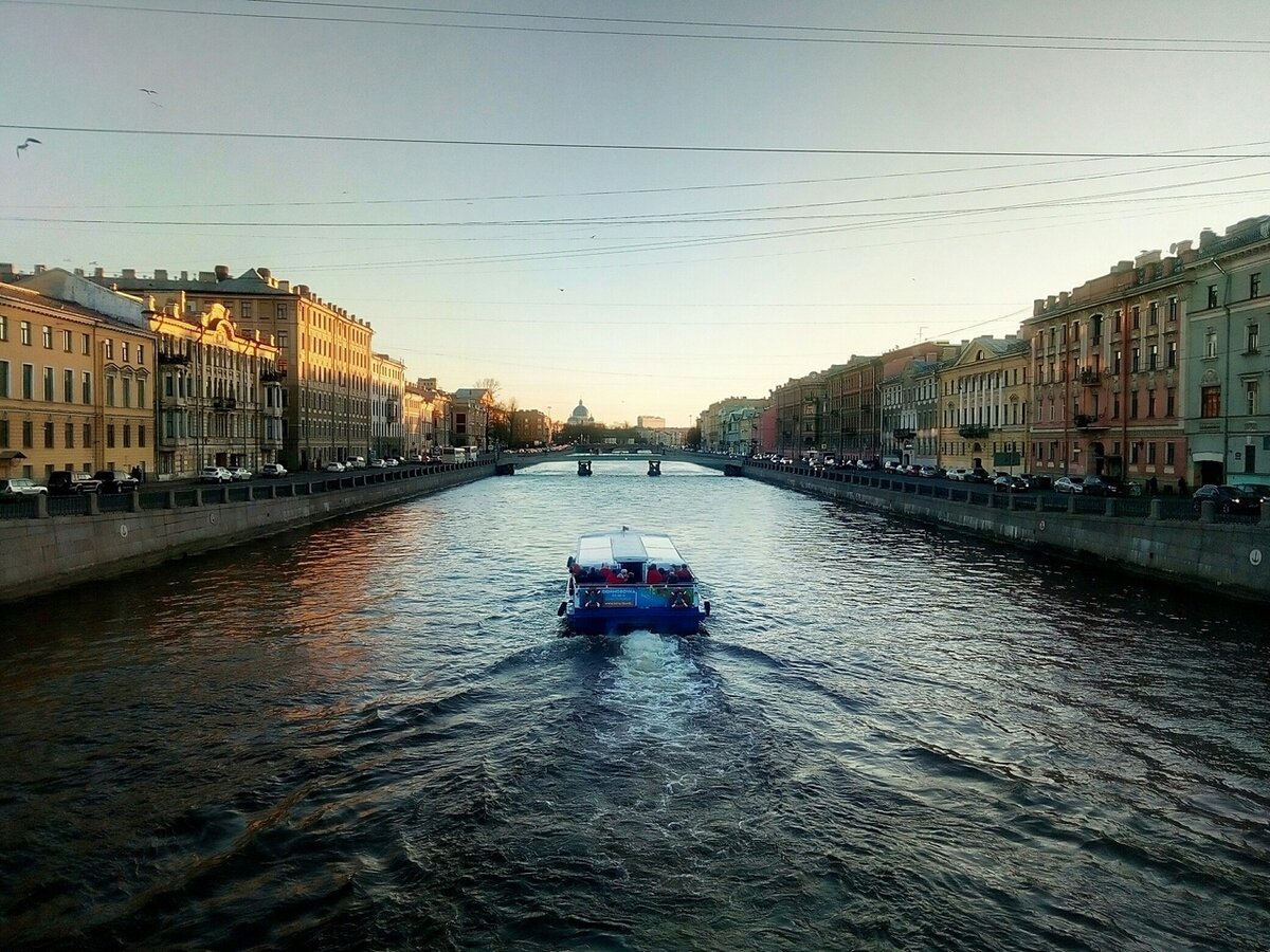 Фонтанка - самая любимая моя питерская река
