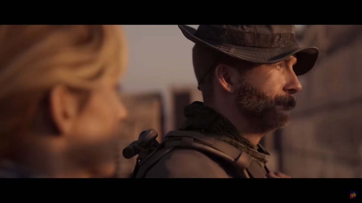 Call of Duty  MW 2019 кадр из трейлера. 