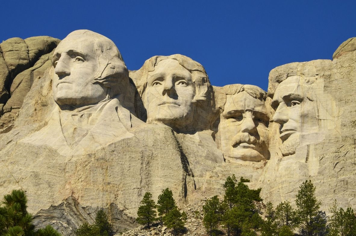 Четыре Президента США навечно на горе Рашмор. И на Яндекс.Картинках тоже!