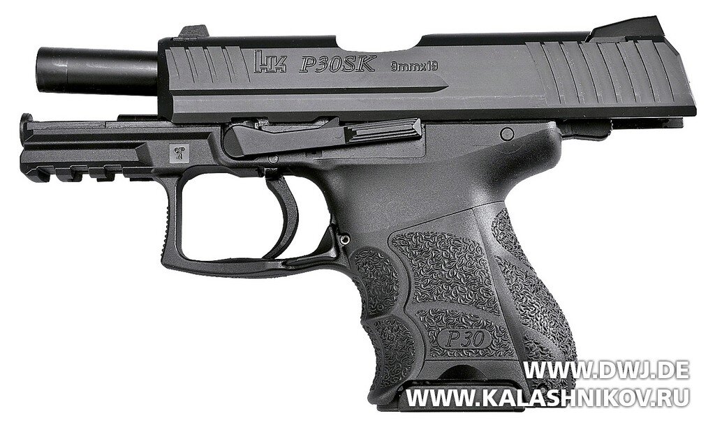 Тест пистолета. HK p30. HK p9
