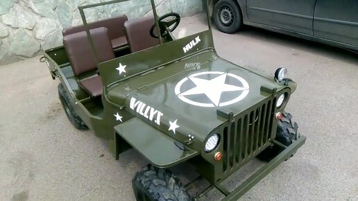 Детский электромобиль Jeep A004AA