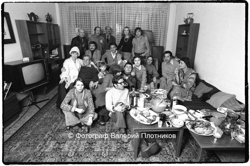 Сочельник в доме В. Высоцкого. Снято 1975/12/24