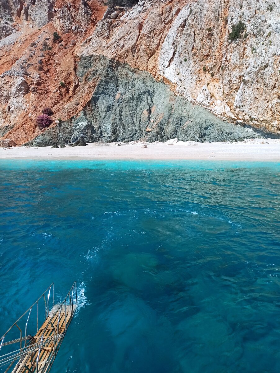 Море возле острова нереальной красоты. Фото автора.
