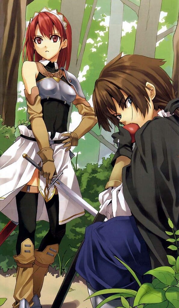 После ужасной войны, в которой активно участвовали люди, заключившие сделку с дьяволом, всевозможные сатанинские штучки находятся под запретом. Сесилия Кэмпбелл, дочь аристократа, посвящённая в рыцари, ищет человека, который смог бы починить старый меч, унаследованный ею от отца. В один прекрасный день она встречает парня, который буквально одним ударом своего таинственного меча сражает человека, обладавшего дьявольскими способностями. Парня зовут Люк и он оказывается кузнецом, которому вполне по силам помочь Сесилии. Конечно же, починкой меча дело не закончится — теперь эту парочку ждут всевозможные приключения.