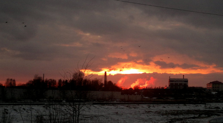 Закат на промзоне