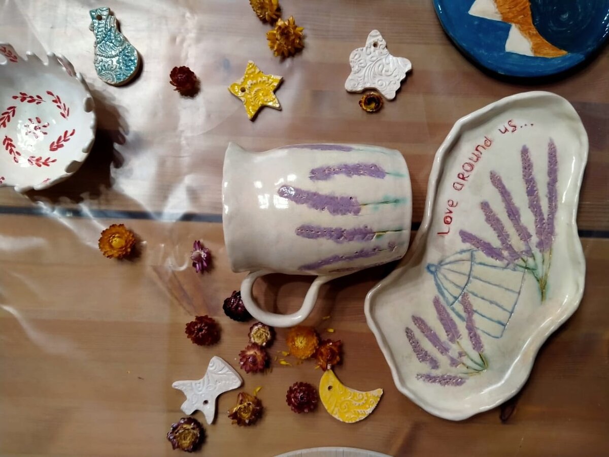  
 Работы гостей Гончарной Студии № 1