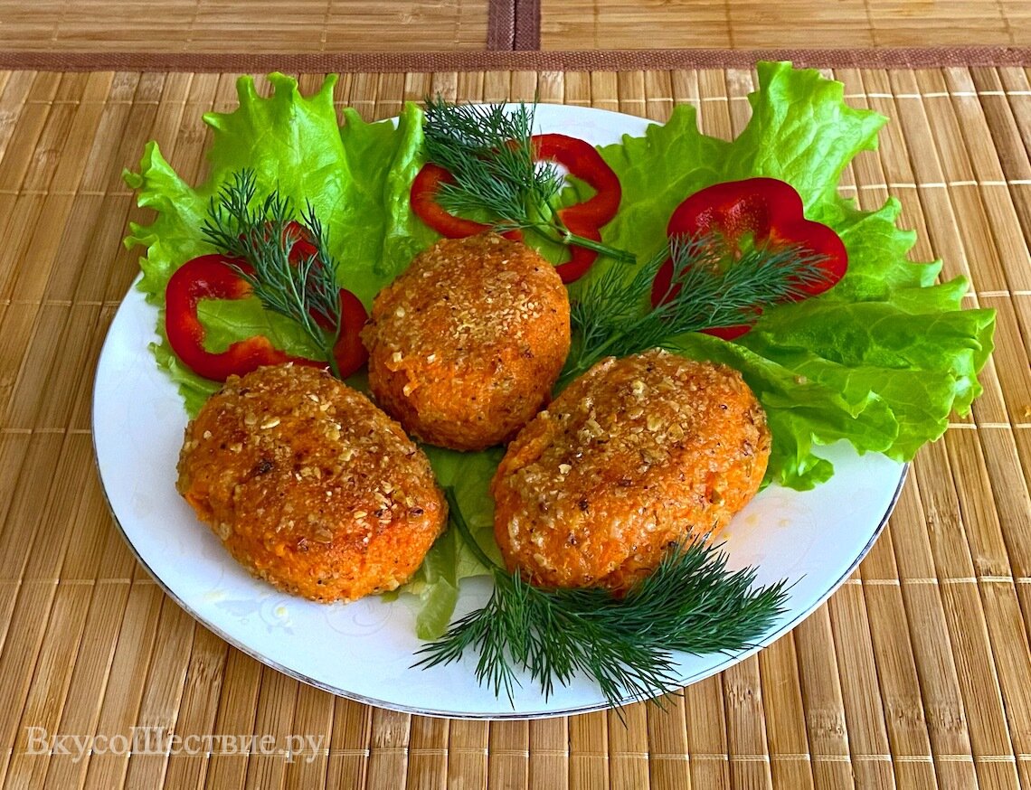 Рецепт морковных котлет вкусных на сковороде